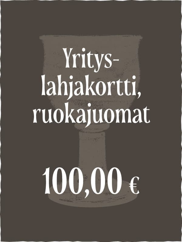 Yrityslahjakortti - Ruokajuomakortti